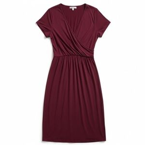 Meri Skye Faux Wrap Maxi Dress